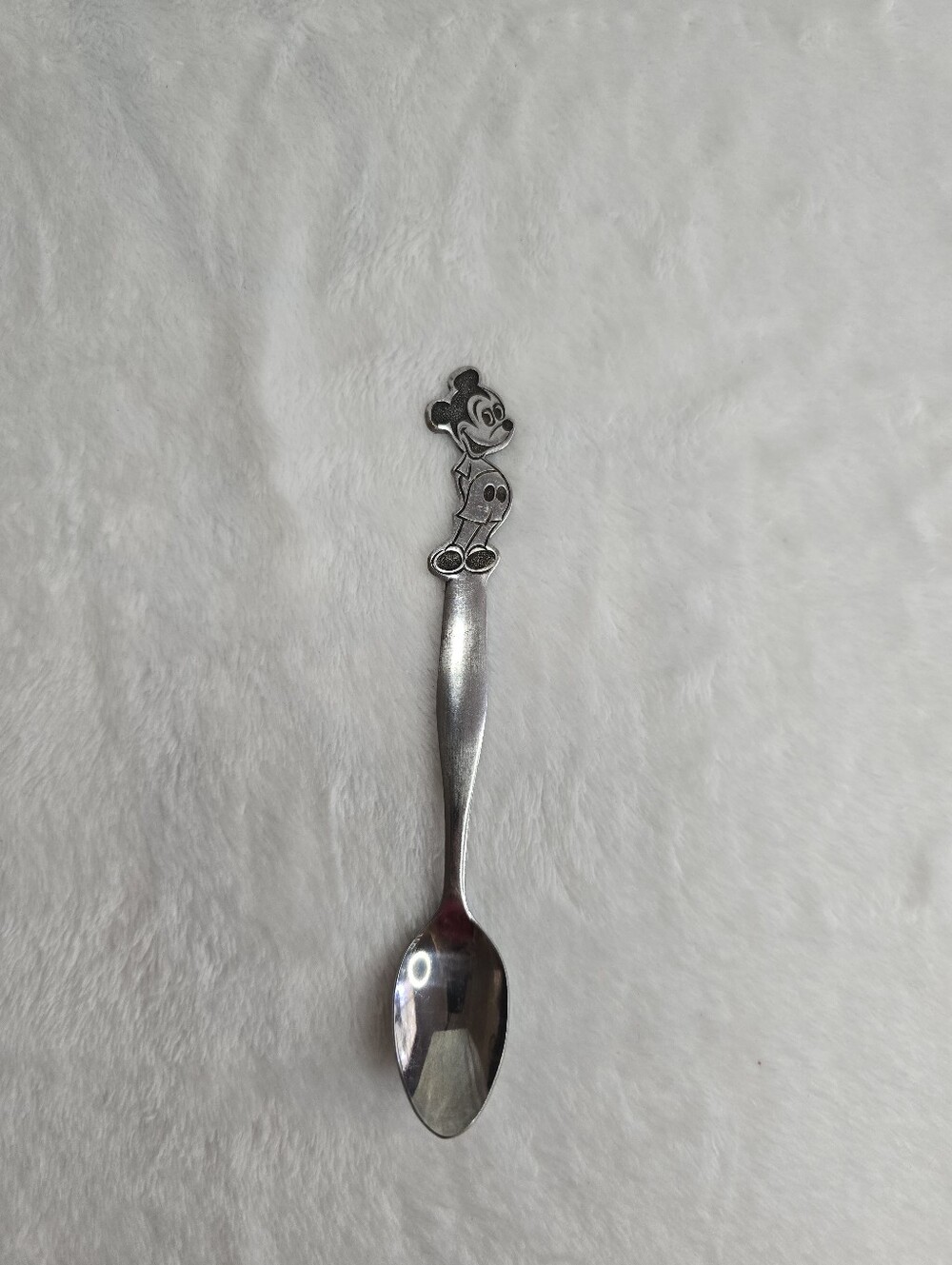 Walt Disney Productions Mickey Mouse Stainless Steel Baby Spoon by Bonny Vintage